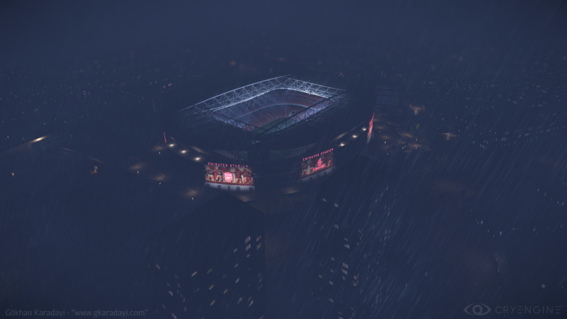 Illustration for article titled Real-Life Football Stadium Looks Glorious in CryEngine